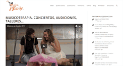 Desktop Screenshot of musicosenaccion.org